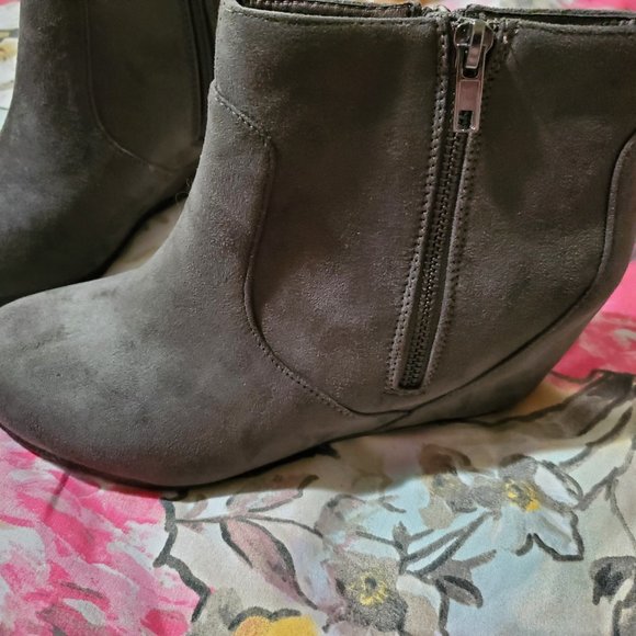 Wedge Ankle Booties - Picture 8 of 9